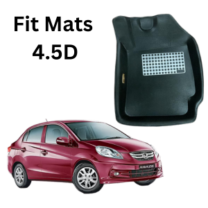 Autoprider | Fit Mats 4.5D Economy Car Mats for Honda Amaze