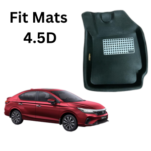 Autoprider | Fit Mats 4.5D Economy Car Mats for Honda City