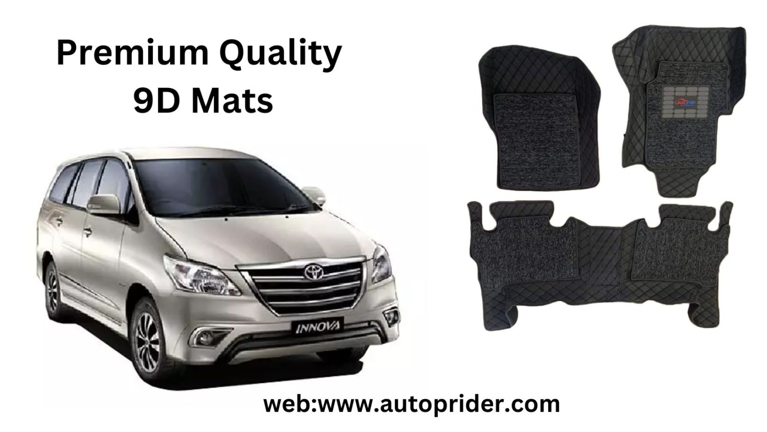 Autoprider | Premium 9D Car Mats for Toyota Old Innova