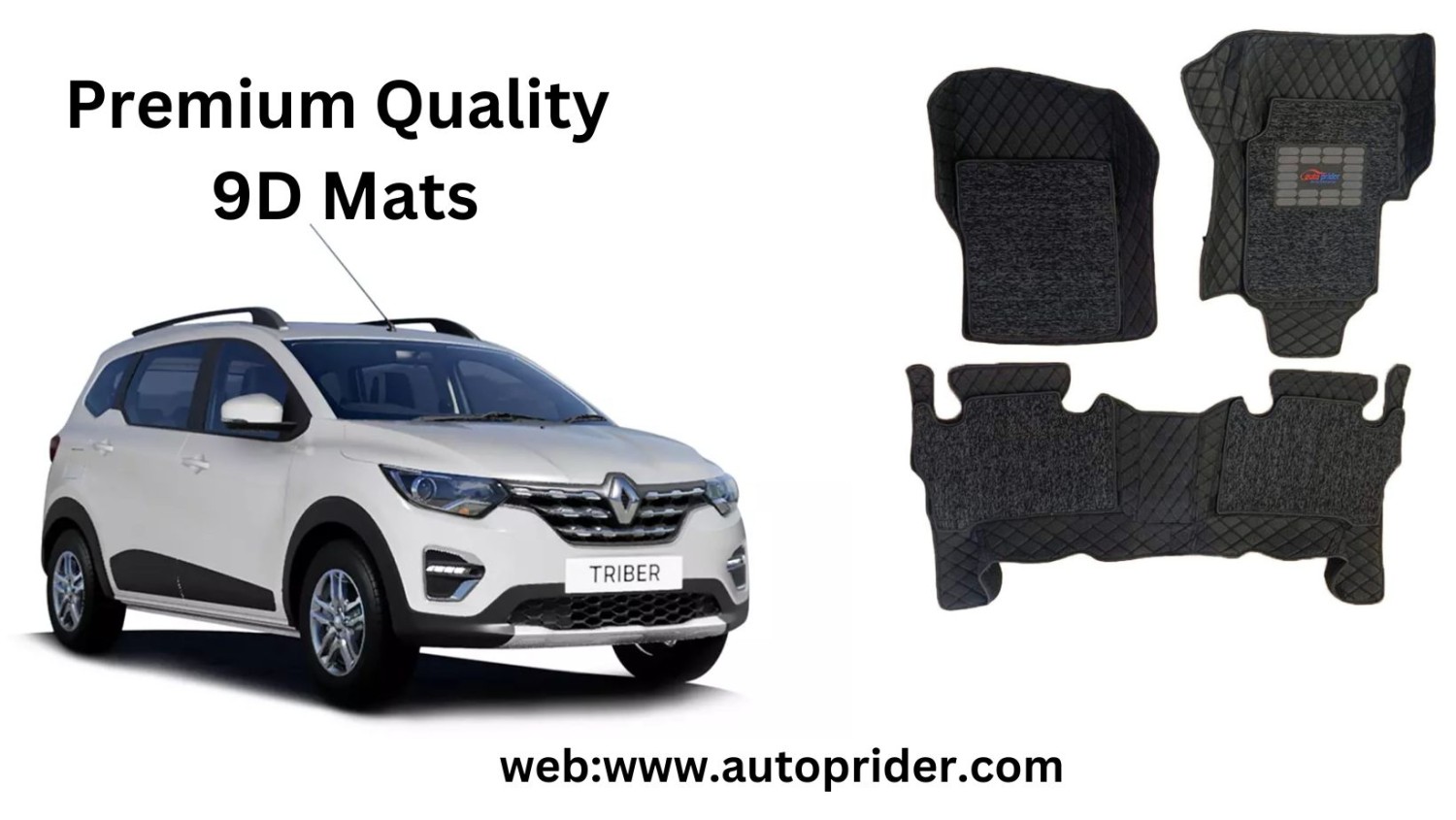 9D Car Mats for RENAULT TRIBER