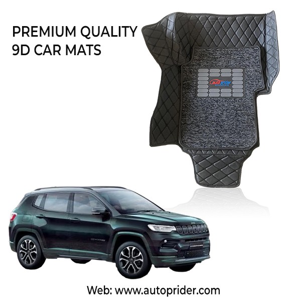 9D Car Mats for Jeep Compass