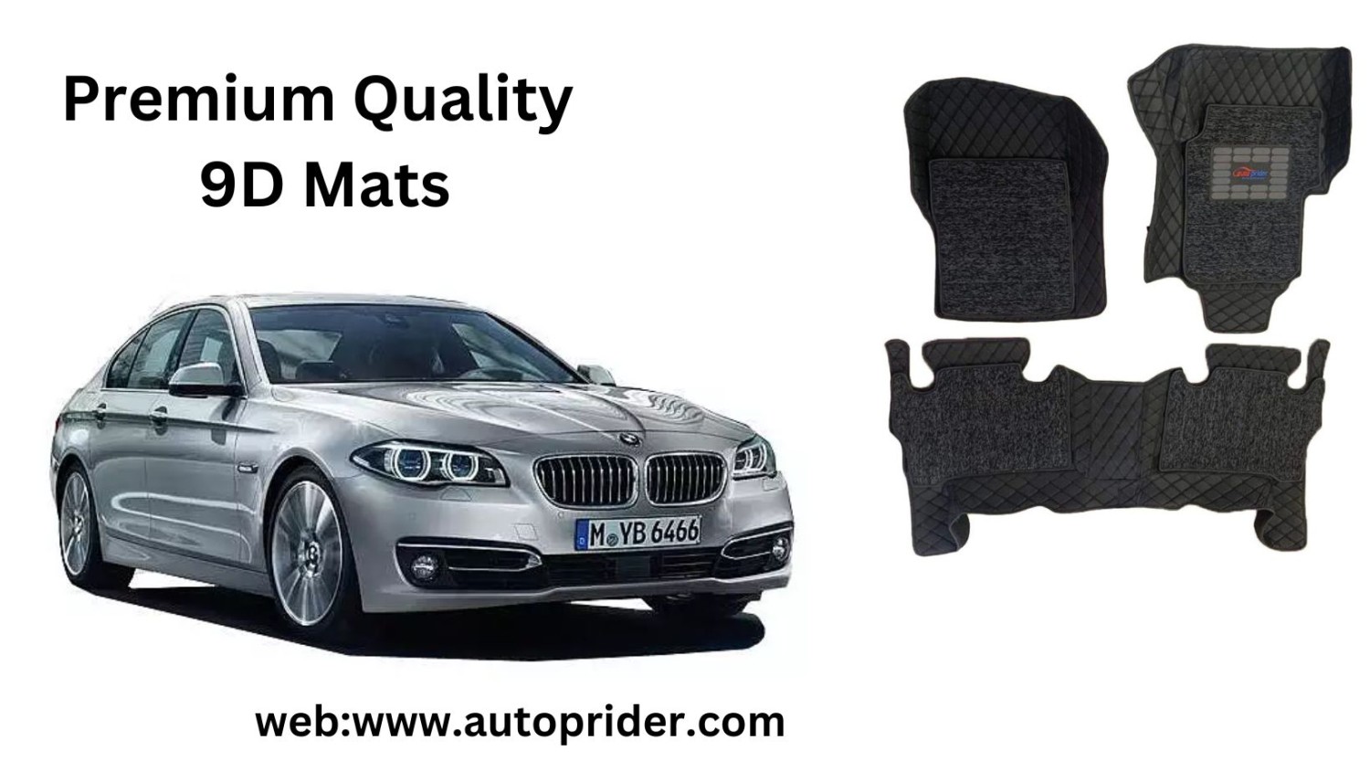 9D Car Mats for BMW 5 Series