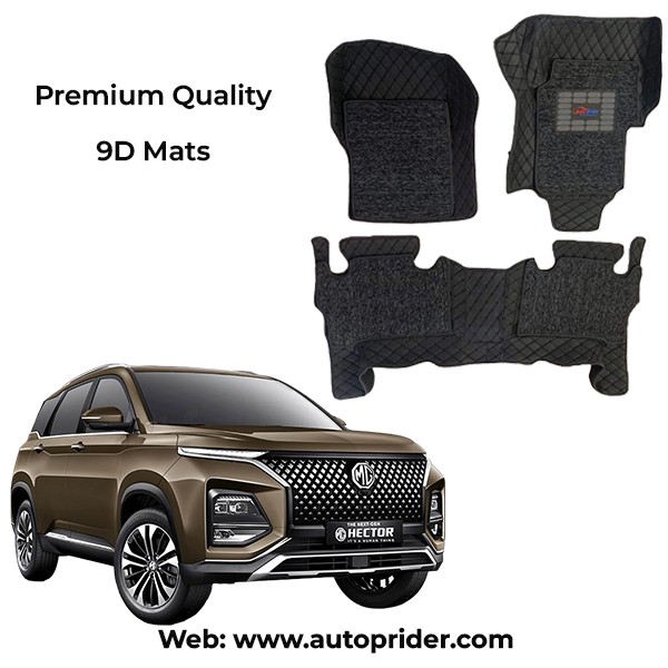 9D Car Mats For  Marris Garages MG Hector