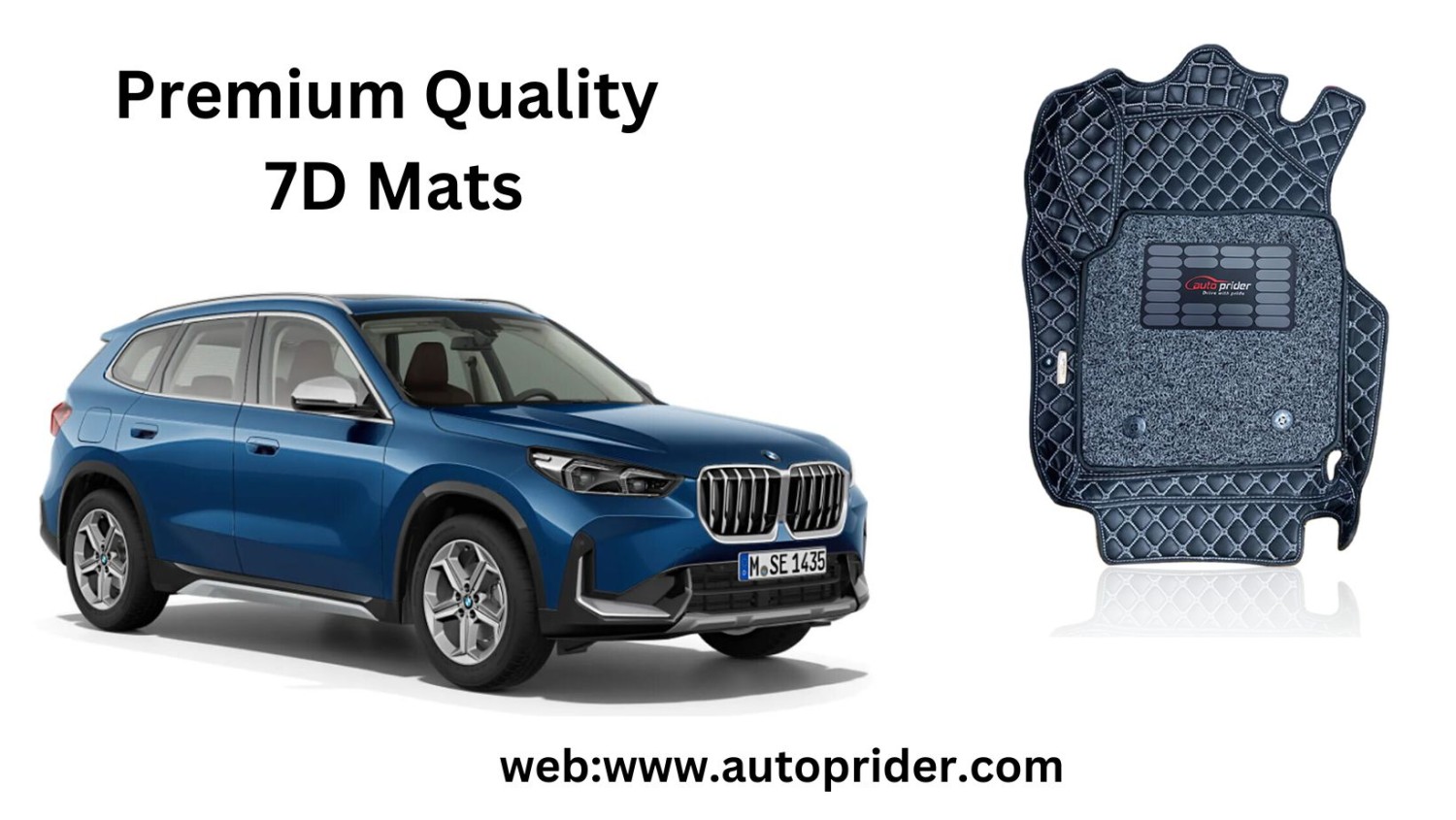 Autoprider | Premium 7D Car Mat For BMW-X1 2020