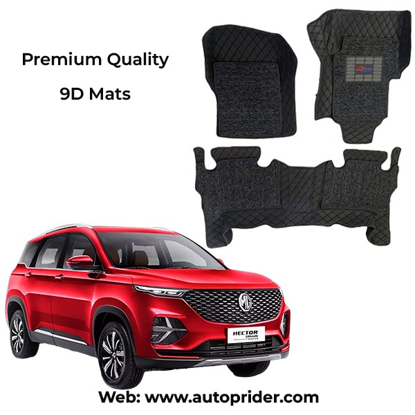 9D Car Mats For  Marris Garages MG Hector Plus 7S