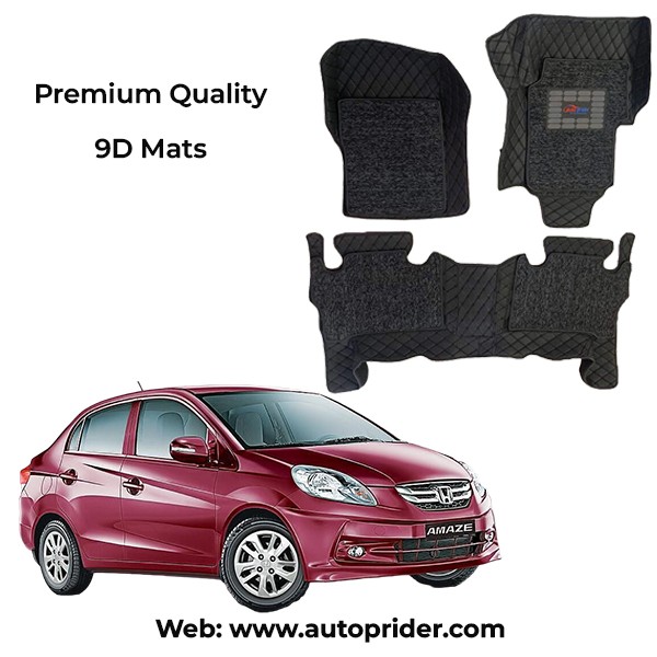 9D Car Mats For Honda Amaze