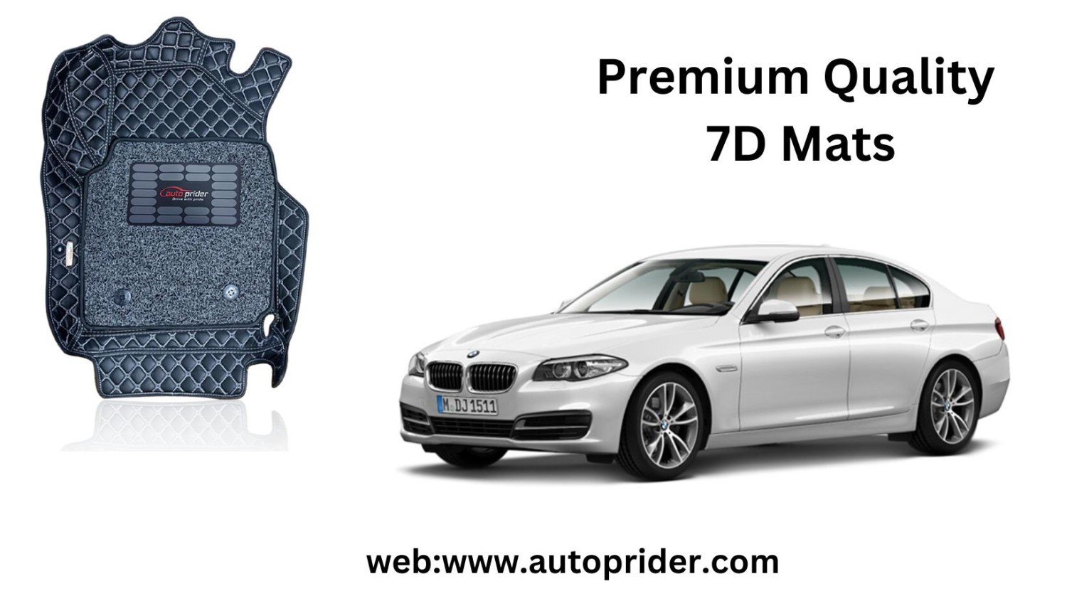 Autoprider | Premium 7D Car Mat For BMW 5 Series