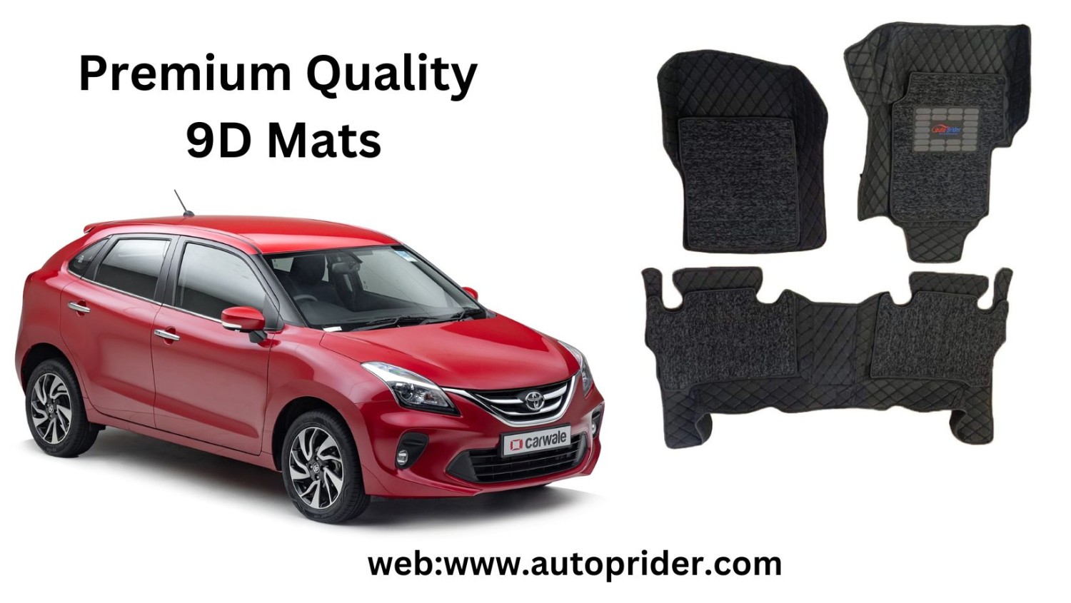 Autoprider | Premium 9D Car Mats for Toyota Glanza