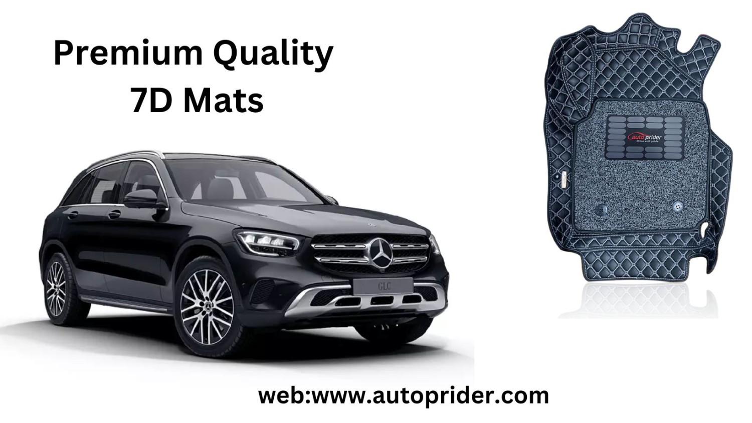 Autoprider | Premium 7D Car Mat For Mercedes GLC-200 D4(AM)