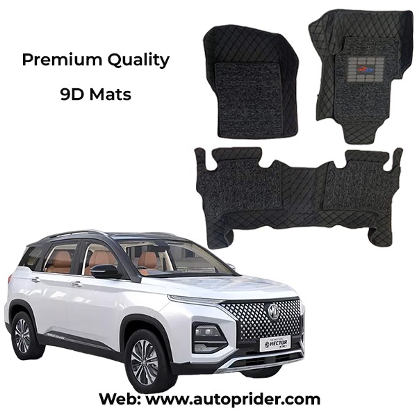 9D Car Mats For  Marris Garages MG Hector Plus