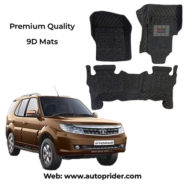 9D Car Mats For Tata Safari Old