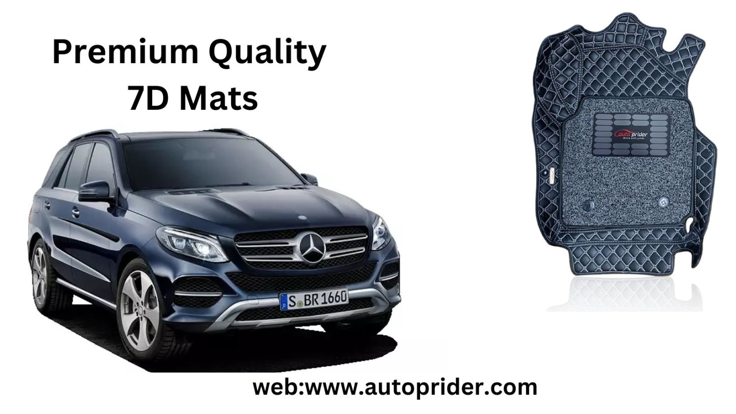 Autoprider | Premium 7D Car Mat For Mercedes GLE (2015-2021)