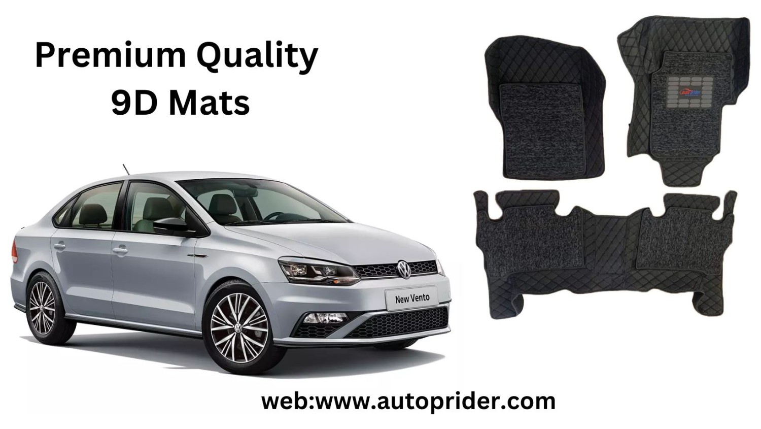 Autoprider | Premium 9D Car Mats for Volkswagen Vento