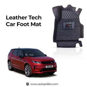 Autoprider - Leather Tech Car Foot Mat for Land Rover Discovery