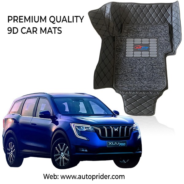 9D Car Mats for  Mahindra XUV 700 -7 Seater