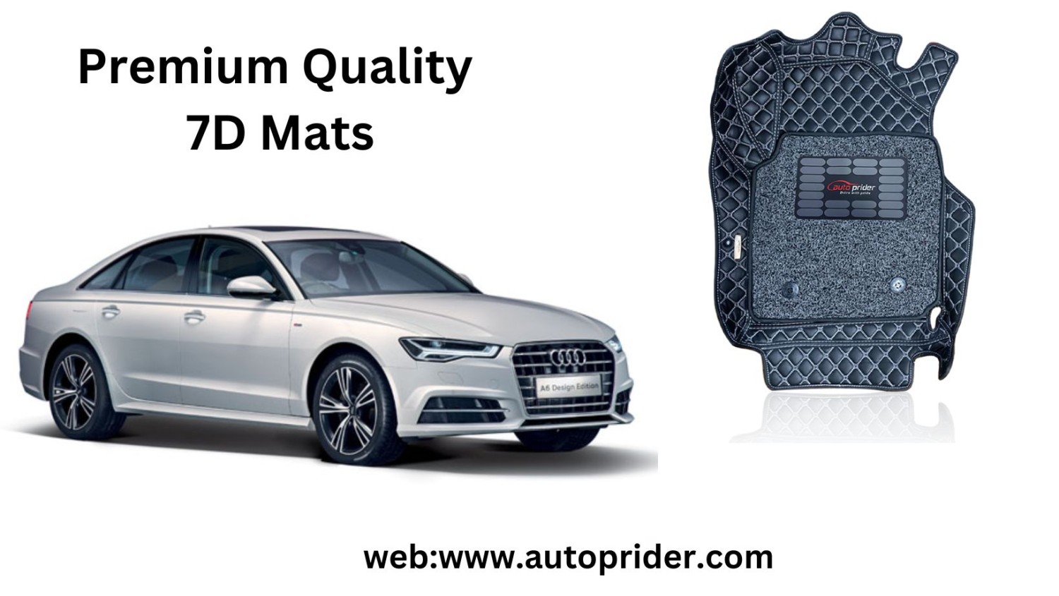 premium Audi A6 C7 car mats