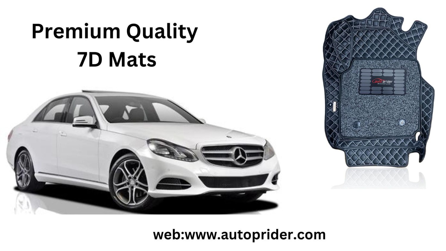 Autoprider | Premium 7D Car Mat For Mercedes E-200 (2013-2018)