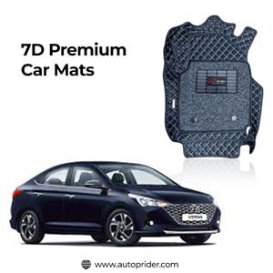 Autoprider - 7D Premium Car Mat For Hyundai - Verna New  (manual)