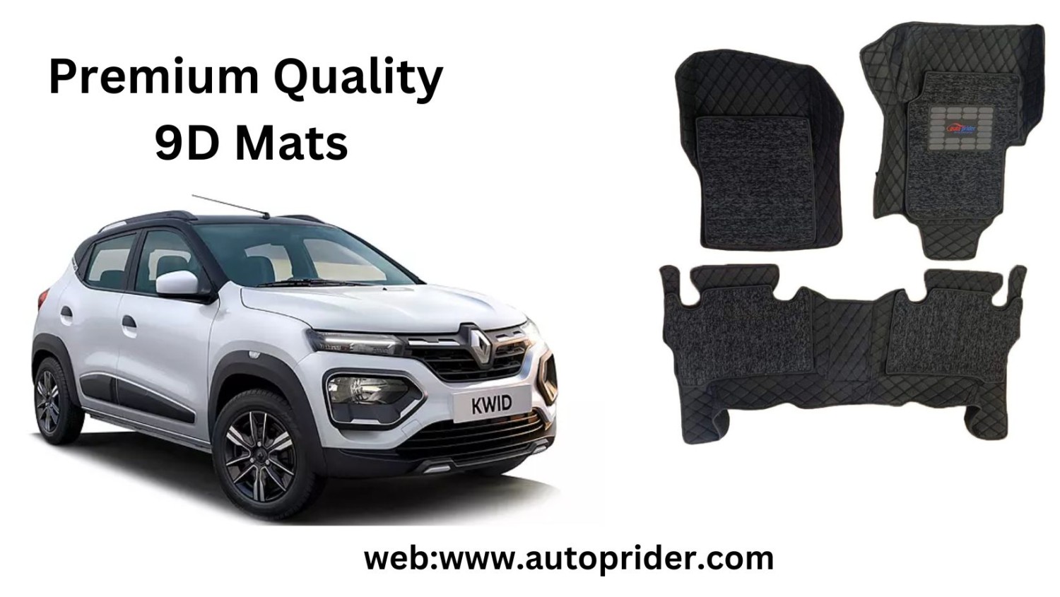 9D Car Mats for RENAULT KWID