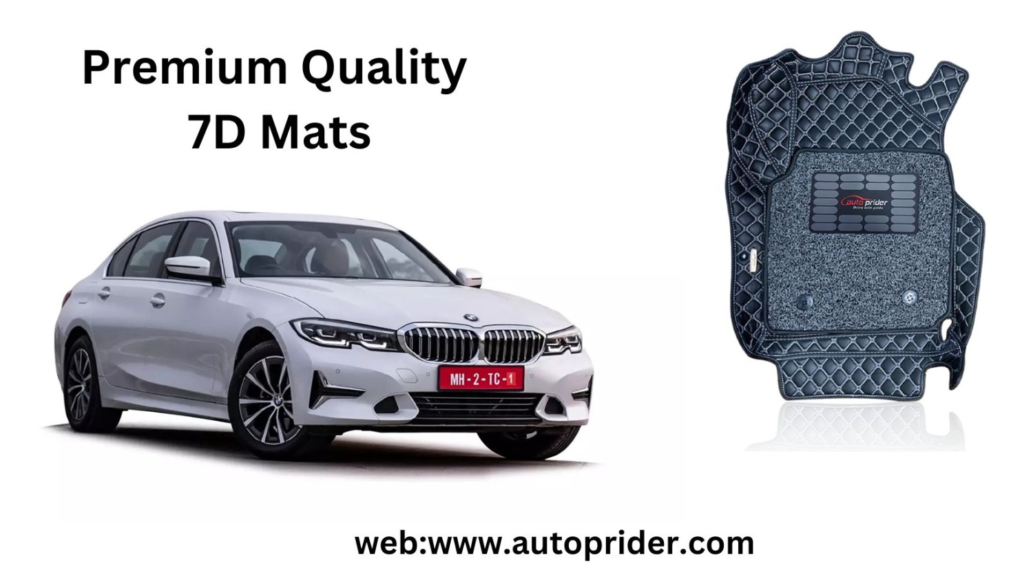 Autoprider | Premium 7D Car Mat For BMW 3 Series