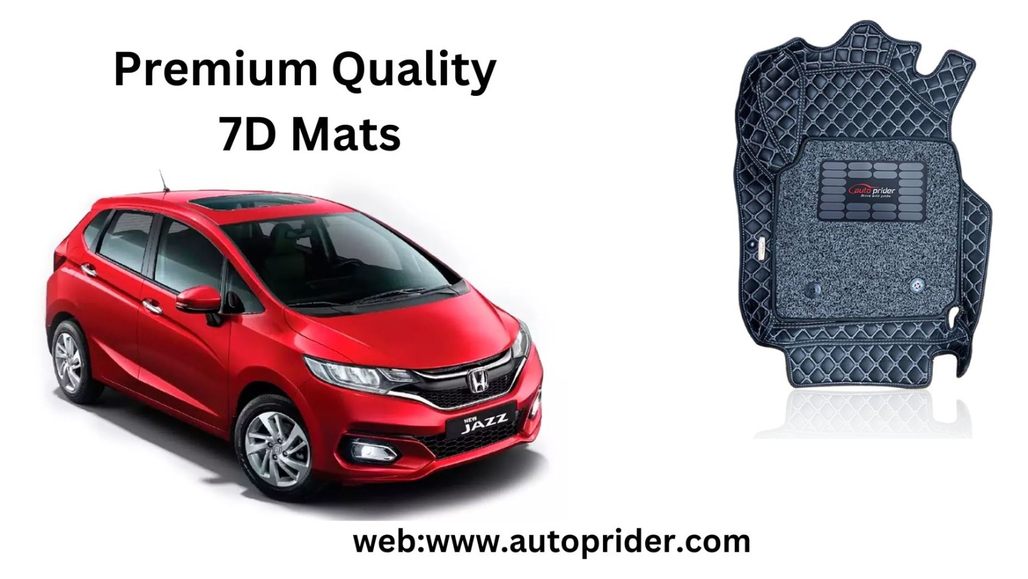 Autoprider | Premium 7D Car Mat For Honda Jazz