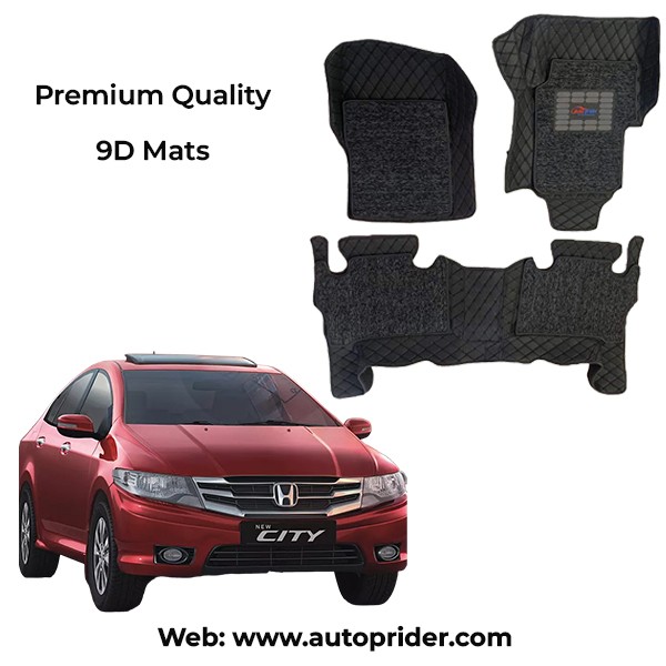 9D Car Mats For Honda City