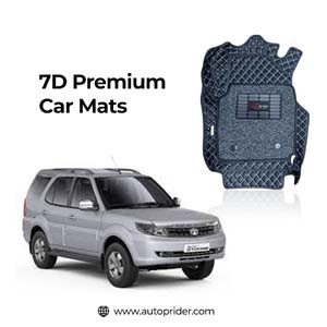 Autoprider - 7D Premium Car Mat For Tata - New Safari 7  Seater