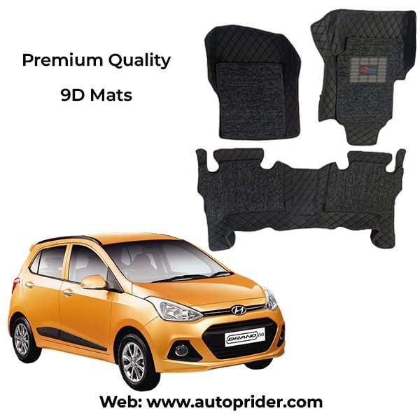 9D Car Mats For Hyundai Grand i10