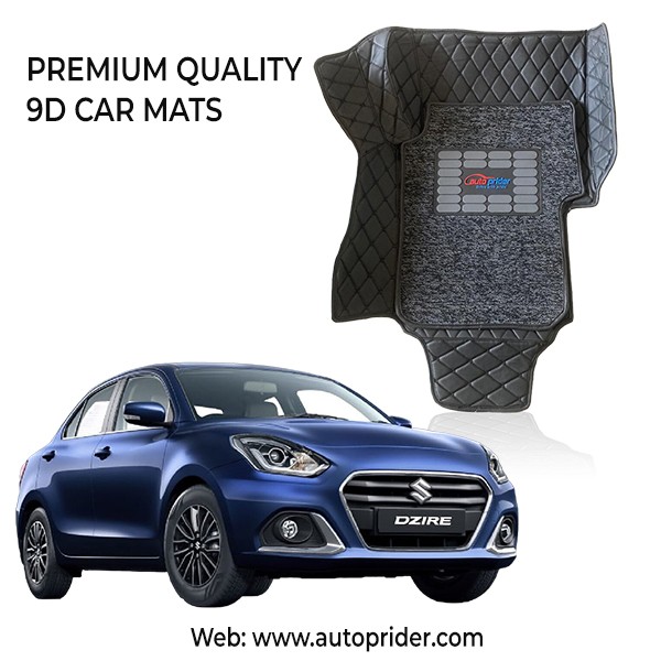 9D Car Mats for Maruti Suzuki Dzire new