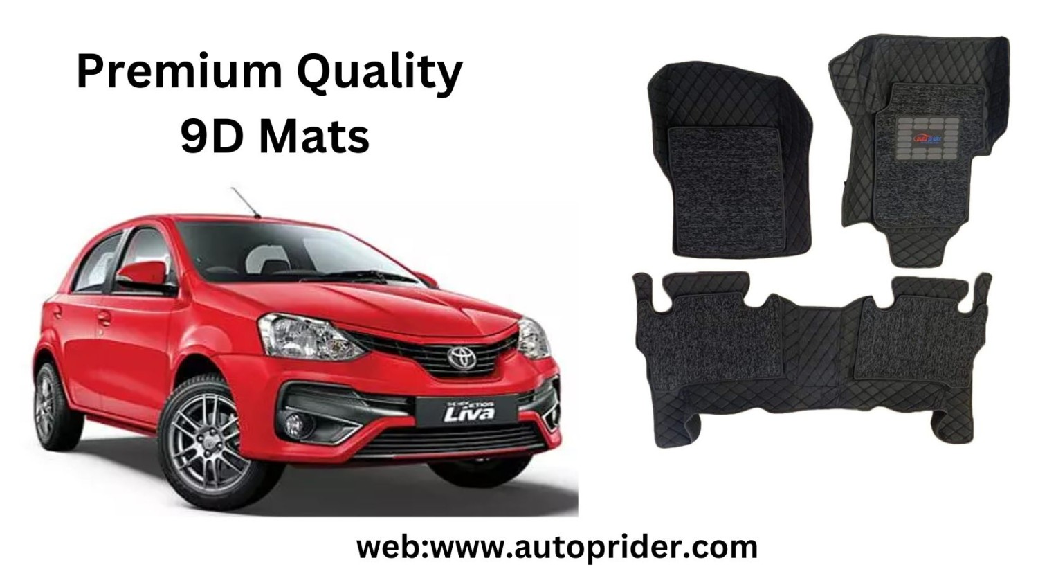 Autoprider | Premium 9D Car Mats for Toyota Liva