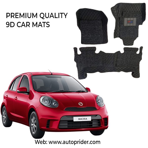 9D Car Mats for Nissan Micra