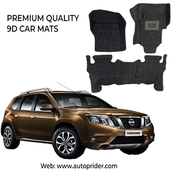 9D Car Mats for Nissan Terrano