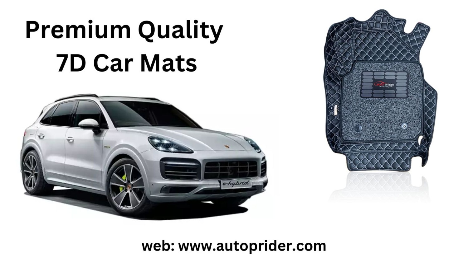 Autoprider | 7D Car Mats for Porsche Cayenne (2019)