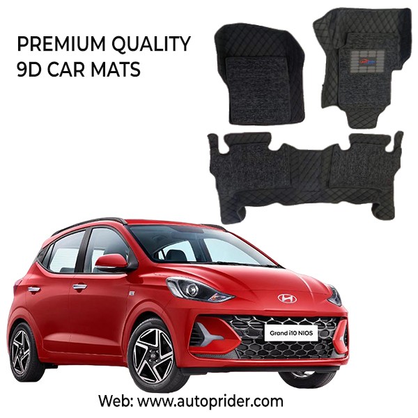 9D Car Mats for Hyundai Grand i10 NIOS